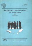 Penduduk Provinsi Nusa Tenggara Timur Hasil Registrasi Penduduk 1998 (Akhir Tahun)